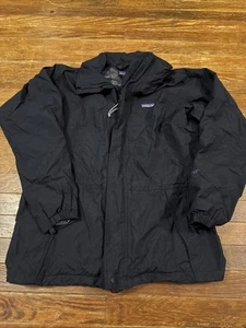 Giacca vintage donna Patagonia Liquid Sky giacca Gore-Tex nera taglia M - Foto 1 di 6