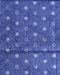 Andover by Alison Glass Cotton Blue Fabric 18 Inches x 42 Inches Wide - Picture 1 of 5