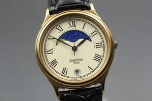 Vintage 1990s [N MINT] Citizen Vega 6B85-L02397 Moon Phase Men’s Watch JAPAN - Bild 1 von 10