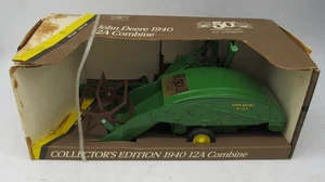 ERTL JOHN DEERE 1/16th 1940 12A COMBINE 50th ANNIVERSARY COLLECTOR’S EDITION NIB - Picture 1 of 9