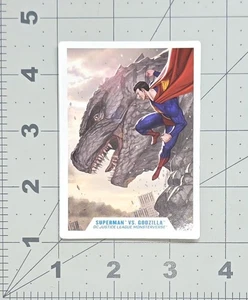 McFarlane DC Superman vs. Godzilla Justice League Character Trading Card - Picture 1 of 2