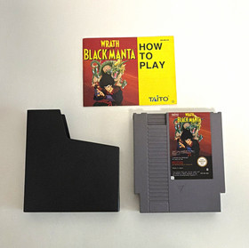 Taito Wrath of the Black Manta NES Spielmodul inkl. Handbuch + H&uuml;lle