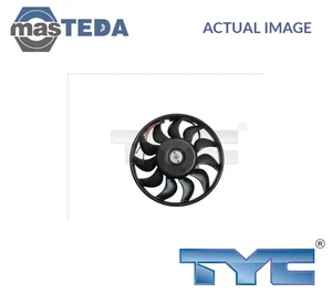 837-0041 ENGINE COOLING RADIATOR FAN TYC FOR AUDI A6,C6 3L,2.4L,3.2L,2L,2.8L - Picture 1 of 5