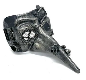 Venetian Style Steampunk Masquerade Long Nose Mask Costume Halloween Plague GUC - Picture 1 of 8