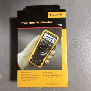 Fluke 175 Industrial TRUE RMS Digital Multimeter Neu im Karton 6.000 Stück Anzeige - Bild 1 von 5