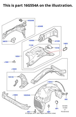Land Rover Genuine Shield Performance Fits Range Rover Sport 2005-2009 LR017091 - Image 1 of 4