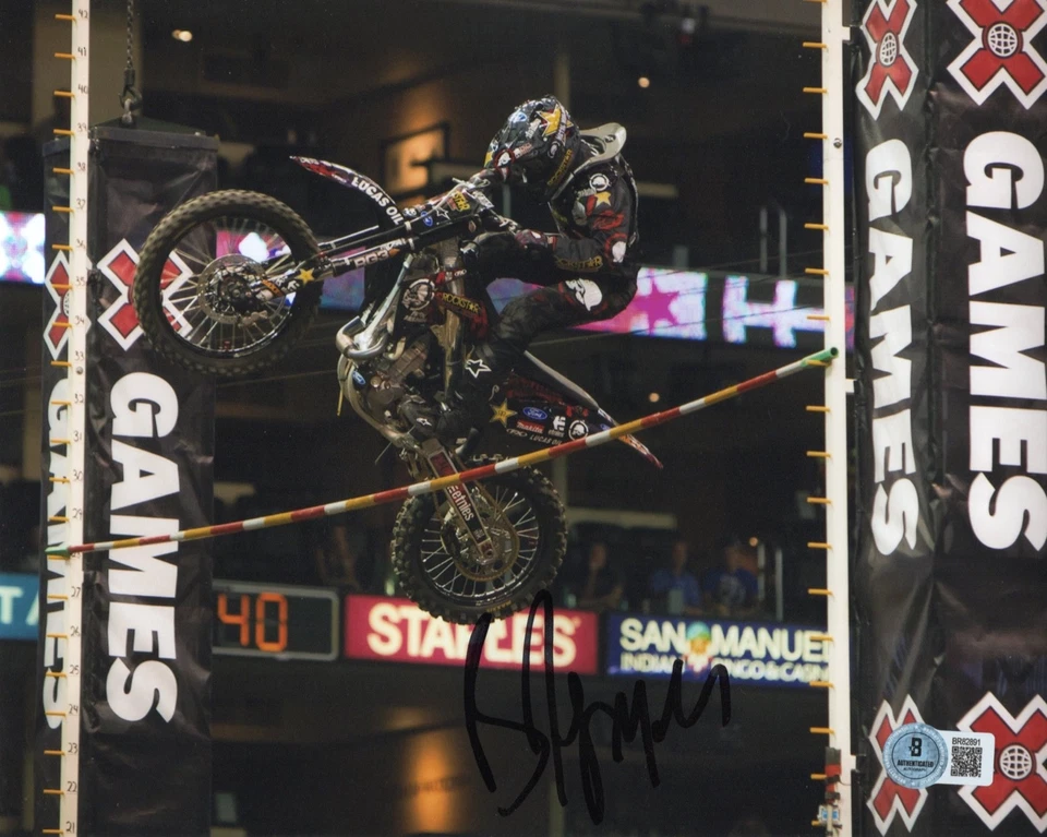 Foto Beckett Brian Deegan Metal Mulisha Autografiada Firmada FMX Motocross 8x10 Foto 1 de 2