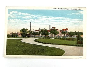 Postcard State Penitentiary Sioux Falls South Dakota Prison - Picture 1 of 2