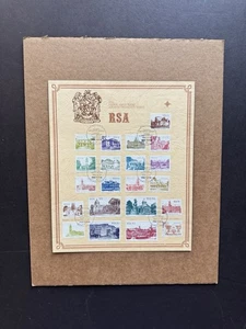 South Africa 1982 FDC Card +Definitive Architecture Set#564-589 +21 Values +Neat - Picture 1 of 2