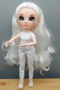 Rainbow High Color & Create Modepuppe lange weiße Haare & blaue Augen Shirt Hose - Bild 1 von 5