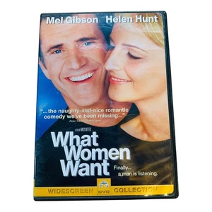 What Women Want DVD 2000 Mel Gibson Helen Hunt Romantic Comedy - Picture 1 of 2