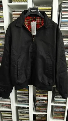 Giacca Harrington jacket - M black  skinhead Oi! punk ska mod - Imagen 1 de 4