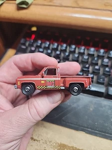 Chevy® Stepside™ Russet Brown 1975 Matchbox "Construction" 1975 fundido a presión suelto - Imagen 1 de 6