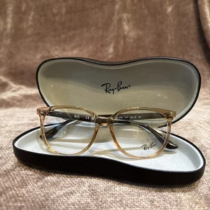 Ray-Ban Eyeglasses RB 4378V 8172 5416 Glasses Crystal Brown with Case - Picture 1 of 5