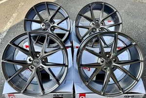 19" Grey Misano Alloy Wheels Mercedes C E Class Clc Clk Coupe Cabrio 5x112 - 8.5 - Picture 1 of 3