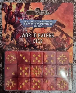 Warhammer 40K - Juego de dados World Eaters - Precintado - Imagen 1 de 1