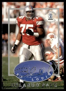 1997 Finest Orlando Pace Rookie St. Louis Rams #330 - Picture 1 of 2