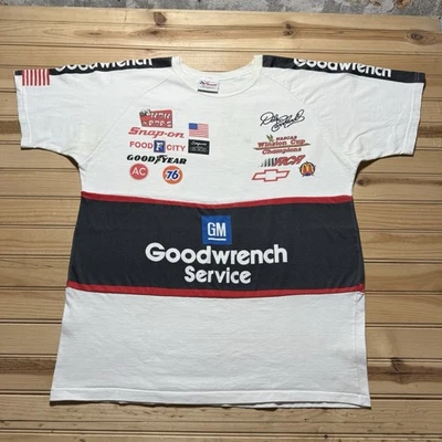 Camiseta Vintage Dale Earnhardt NASCAR Goodwrench Chase Authentics Racing - Grande - Imagem 1 de 4