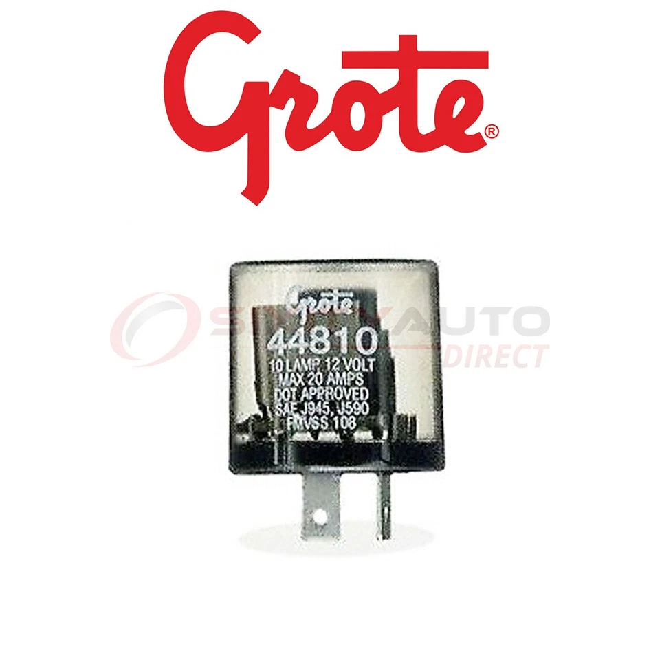 Grote Hazard Warning & Turn Signal Flasher for 1973 Chevrolet G10 Van 4.1L pf Foto 1 de 4