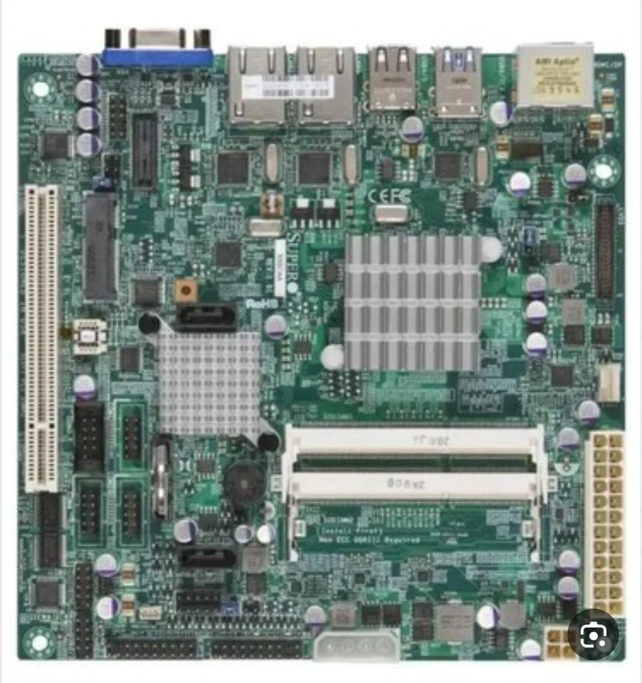 Supermicro X9SCAA Mini-ITX Mainboard - Servers, Nas Mainboard  - Bild 1 von 1