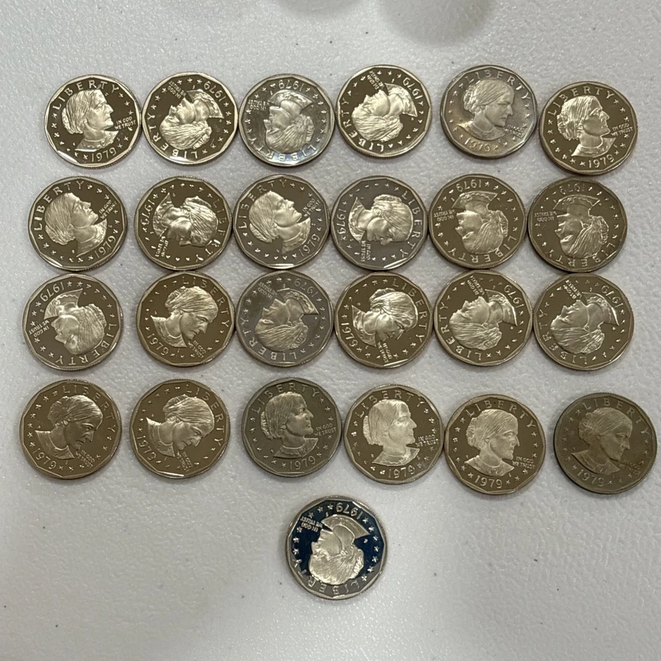 Roll Of 25 PROOF 1979-S SBA Dollars - Image 1 of 1