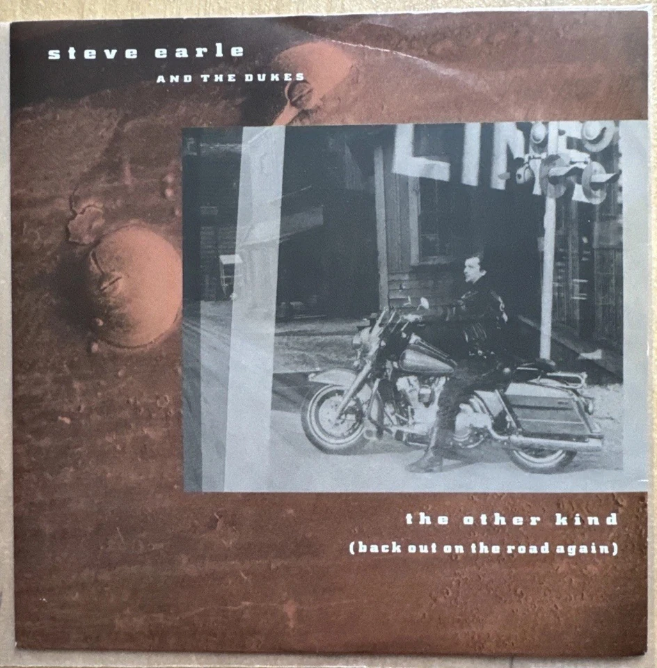 Steve Earle And The Dukes 7” 45rpm Vinyl The Other Kind - Image 1 of 4