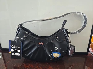 Hot Topic Glow In The Dark Coralime Purse New - Picture 1 of 8