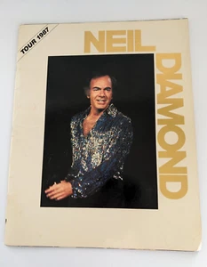 NEIL DIAMOND 1987 HEADED FOR THE FUTURE TOUR CONCERT PROGRAM BOOK - Picture 1 of 4
