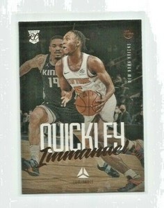 IMMANUEL QUICKLEY (Knicks) 2020-21 PANINI CHRONICLES LUMINANCE BRONZE ROOKIE 140