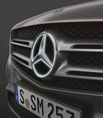 Fit for Mercedes Benz W166 GL350 GL400 GL450 GL500 GL550 Front Grille Emblem.LED Foto 1 de 4