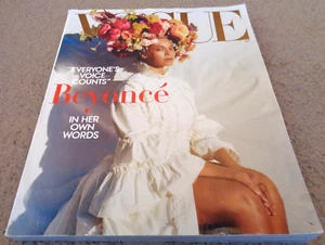 VOGUE US MAGAZINE BEYONCE COVER SEPTEMBER 2018 VGC USED - Picture 1 of 5