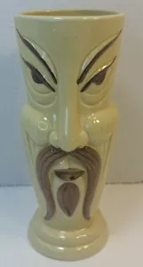 Vintage Fu Manchu Orchids Of Hawaii Tiki Mug Cup Vase Japan R-82 7.5" Tall - Picture 1 of 12