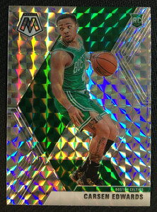 Carsen Edwards 2019-2020 Panini Mosaic Silver Prizm RC Boston Celtics #220