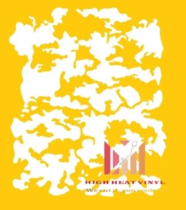 High Heat Duracoat Vinyl Firearm Stencil 10" x 12" - Large MultiCam styling - Picture 1 of 3