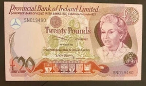 N. IRELAND TWENTY POUND BANKNOTE 1981 - Picture 1 of 2