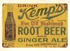 Getränk Kemp's Wurzel Bier Metall Blech Schild Reproduktion Looking Schilder