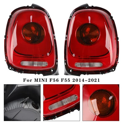 Rear Left+Right Tail Light 63217297433 63217297434 For MINI F56 F55 2014-2021 A3 - Image 1 of 4