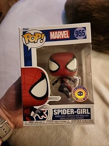 Funko POP! Marvel Spider-Girl 955 PIAB exclusivo en caja de mano no perfecto - Imagen 1 de 7