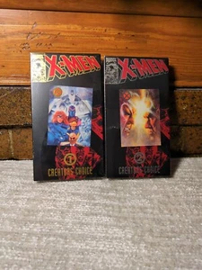 X-men 92 Promo VHS Pizza hut w/Comic & Card Marvel’s Creator Choice 1 & 2 Sealed - Picture 1 of 6