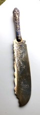 12.5” ENAMEL FONTAINEBLEAU GORHAM STERLING CAKE KNIFE