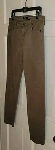 BUFFALO DAVID BITTON Avalon Taupe Brown Soft Stretch Ankle Skinny Pants 12 - Picture 1 of 7