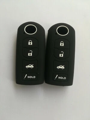 Cubierta de llave negra 2 piezas para 17 18Toyota Yaris iA 2016 ScioniA Smart Key WAZSKE13D01 Foto 1 de 3