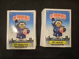 2023 HORRORIBLE KIDS 8th Series COMPLETE SET 90 CARDS PINGITORE MAGIC MARKER ART