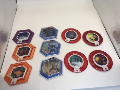 Disney Infinity 2.0 Power Disc Lote de 10 Foto 1 de 4