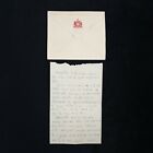 Rare Queen Mother of Bundi India Signed Letter Document Autograph Indian Royalty