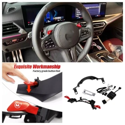 Steering Wheel M1 M2 Button Interior 3Pc Set For BMW G30 G32 G01 G02 G05 G11 G12 Foto 1 de 4