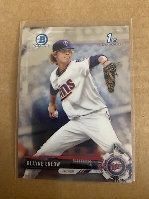2017 Bowman Draft Chrome Base #BDC-63 Blayne Enlow - Image 1 of 2