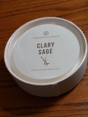 Chesapeake Bay Candle Clary Sage 3-Wick Candle New - Image 1 of 4