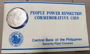 Philippines Commemorative Coin.People Power Revolution.10-Piso.Blister Pack.UNC - Picture 1 of 4