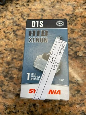 Sylvania Xenon HID Head lightbulb for 2012 Cadillac Escalade D1S - Image 1 of 2